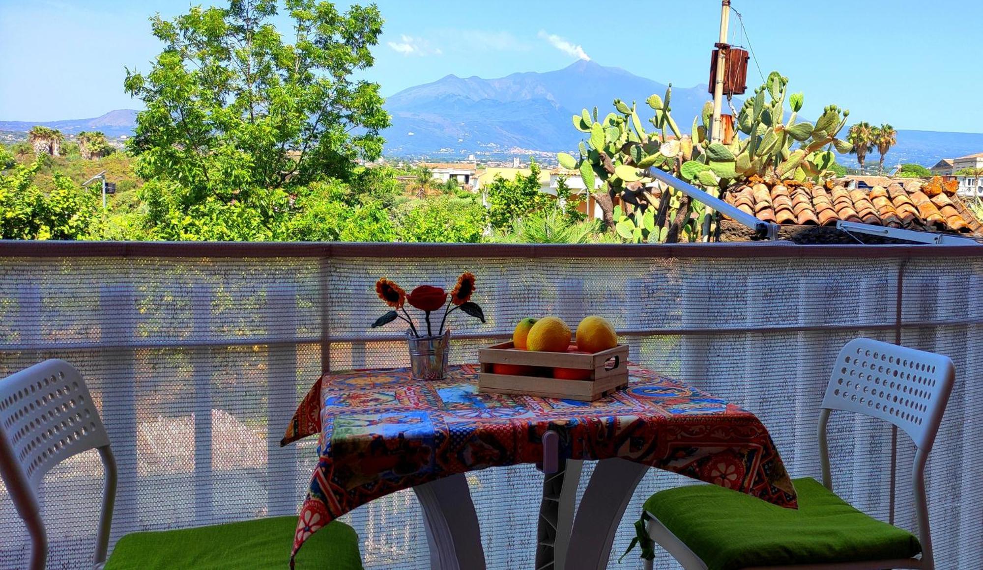 Casa Del Sole Con Vista Sull'Etna A 200 Mt Dal Mare Villa Acireale Dış mekan fotoğraf